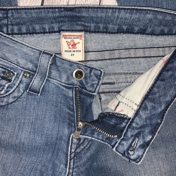 True Religion Women’s Skinny Jeans Flap Pockets - Picture 5 of 10